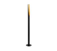 Eglo Lampadaire BARBOTTO – GU10 1x4,5W, acier noir et or, D60 mm