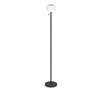 Eglo Lampadaire solaire Montapalma-L, lampe sur pied extérieure sans fil