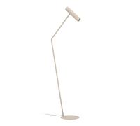 Eglo Lampadaire sur pied LED Caminia, lampe de salon élégante avec spot | orientable, luminaire intérieur en métal couleur sable et doré, lampe de lecture avec ampoule GU10, blanc chaud