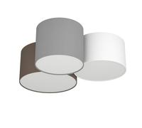 Plafonnier PASTORE E27 3X60W en acier blanc 610x495x255mm