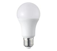 Eglo Lampe LED E27 à intensité variable, ampoule 15 watts (équivalent à 100 | watts), 1521 lumens, 3000 Kelvin, blanc chaud, luminaire opale blanche, A60, Ø 6 cm