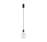 Eglo Lampe LED Vignanello à piles, ampoule rechargeable avec minuterie | suspension sans fil, luminaire intérieur extérieur, lumière camping, blanc chaud, IP44