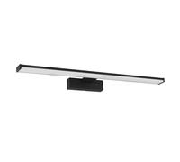 Eglo Lampe pour miroir LED Galenzana-E, applique murale, éclairage salle de | bains, lumière coiffeuse maquillage, réglette en métal noir, blanc neutre, IP44