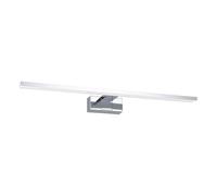 Eglo LED Applique miroir Conettilla, lampe salle de bain, aluminium chromé et plastique blanc, lumière blanc chaud-froid, IP44, L 60 cm