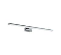 Applique pour miroir P1 IP44 LED 11W en aluminium et matière synthétique chrome et argent 600x0x40mm