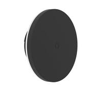 EGLO LED Applique murale Valgiano, lampe sans fil avec support magnétique | spot tactile à intensité variable, rechargeable USB, ovale, plastique noir, blanc chaud - froid, IP44, Ø 15 cm