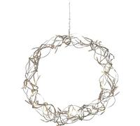 EGLO LED Couronne lumineuse, lumière de fenêtre de Noël en fil métallique