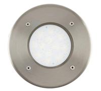 Spot à encastrer sol LED extérieur rond acier inoxydable Eglo Lamedo 3000K IP67 230lm 10cm