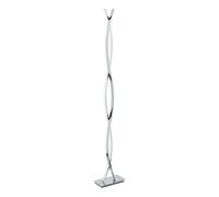 Eglo LED lampadaire Lasana 2, lampadaire 2 flammes, lampe sur pied en alu