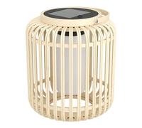 EGLO LED Lampe de Table Solaire Marliano, éclairage extérieur pour Jardin et terrasse, déco rotin Balcon tissé, luminaire d'extérieur Boho, IP44