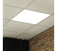 EGLO LED Panneau Plafond Encastré ALU 30x30 cm Blanc Bureau Couloir