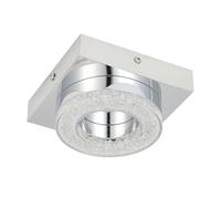 Eglo LED Plafonnier Fradelo, lampe de plafond 1 flamme, lampe de salon en
