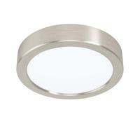 Luminaire en saillie FUEVA 5 LED 11W en acier nickel mat D160mm