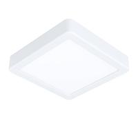 Luminaire en saillie FUEVA 5 LED 11W en acier blanc 160x160x28mm