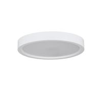 Eglo LED plafonnier Idun-E, lampe de plafond ronde luminaire pour cuisine | et bureau, plastique blanc, lumière blanc neutre, Ø 28,5 cm