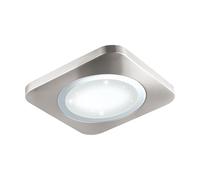 Plafonnier de construction à LED effet cristal chrome mat lampe d'éclairage de chambre à coucher Eglo 97663