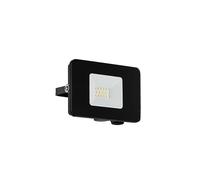 Eglo LED Projecteur extérieur Faedo 3, lampe d'extérieur à 1 flamme, spot mural en aluminium, couleur : blanc, verre : transparent, 10 Watt, IP65