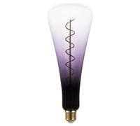 Ampoule LED E27 1X4W verre noir-violet-transparent