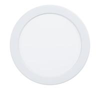 Luminaire encastrable FUEVA 5 LED 11W en acier blanc D166mm