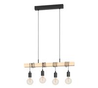 Eglo LED Suspension luminaire Townshend, plafonnier suspendu vintage à 3