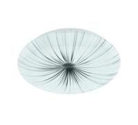 Applique/Plafonnier NIEVES LED 10W en acier blanc D310mm