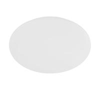 Eglo Luminaire plafonnier LED Pogliola, lampe de plafond avec dip switch | éclairage cuisine, panneau en métal et plastique en blanc, blanc chaud - neutre - froid, Ø 50 cm