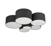 Plafonnier PASTORE 2 E27 6X40W en acier blanc D990mm