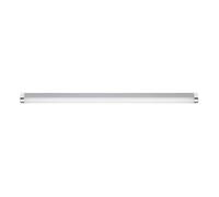 Eglo Luminaire salle de bain LED Tragacete 1, lampe pour miroir, applique | murale en plastique argenté et métal chrome, éclairage IP44, blanc neutre, 77 cm