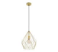 Eglo Lustre CARLTON, 1 suspension à flamme vintage, lampe suspendue rétro