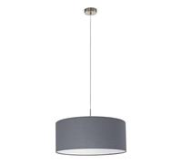 Eglo Lustre PASTERI, suspension en textile à flamme, lampe pendante en