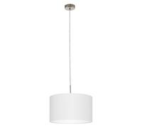 Eglo Lustre Pasteri, suspension en textile à flamme, lampe pendante en