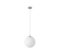 Eglo Suspension Rondo – nickel mat – 1 ampoule E27 60W – Ø30 cm