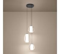 Eglo MENORCA Suspension LED, 3 sources lumineuses, 390458,