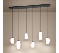 Eglo MENORCA Suspension LED, 6 sources lumineuses, 390459,