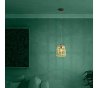 Eglo MONTEZUELO Suspension à 1 source lumineuse, E27, 390152,