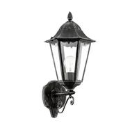 Eglo Navedo Applique Murale Noir Argent