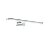 Pandella Applique LED en métal chrome 40x4 cm pour miroir, 4000K blanc neutre (96064)