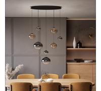 Eglo PANTOJA Suspension LED, 8 sources lumineuses, 390483,