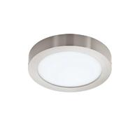 Luminaire en saillie connecté FUEVA-C LED 21W en fonte métallique nickel mat D300mm