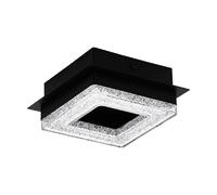 Eglo Plafonnier LED semi-encastré - Noir