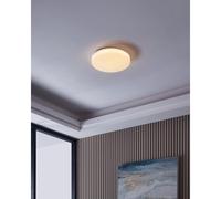 Plafonnier connecté TOTARI-Z LED 4X4,8W en acier blanc D380mm