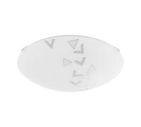Applique/Plafonnier MARS E27 1X25W en acier blanc D250mm
