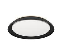 Eglo Plafonnier Penjamo 1, panneau LED rond, luminaire en saillie pour