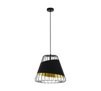 EGLO Plafonnier Wire Frame Noir