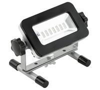 Eglo Projecteur LED extérieur Piera, lampe de jardin portable en aluminium et plastique, petite lampe de travail en noir avec spot orientable, IP44, blanc neutre, 480 lumens