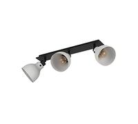 Eglo Rail spot Matlock au design industriel, rampe de 3 spots orientables