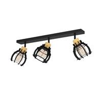 Eglo Rail spot Stillington 1, rampe de 3 spots orientables, FSC100HB, barre