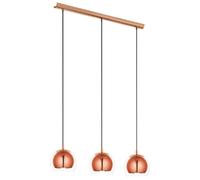 Eglo ROCAMAR Suspension à 3 sources lumineuses, E27, 94591,