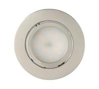 Eglo Set de 3 spots LED encastrables Pineda, spot plafond pivotant en