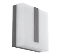 Eglo Smart Home LED Applique Murale Torazza-C, lampe murale extérieure, lampe extérieure en plastique satiné, acier anthracite, blanc chaud, IP44